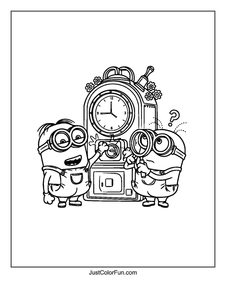 Minions Coloring Pages (23 Free Printable PDFs) – For All Ages