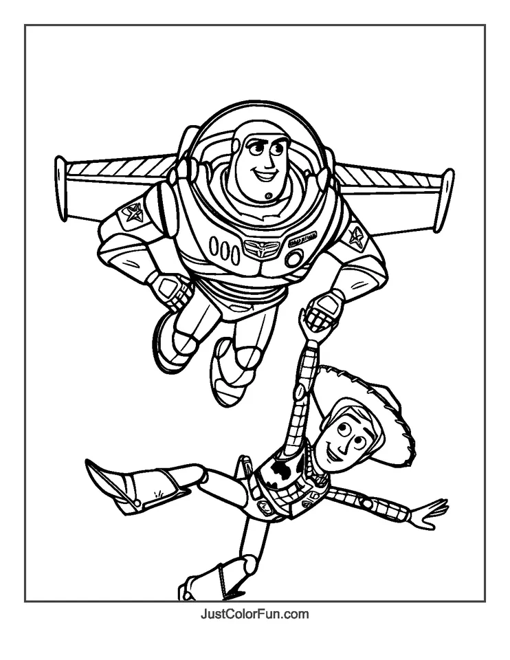 Toy Story Coloring Pages (27 Free Printable PDFs)