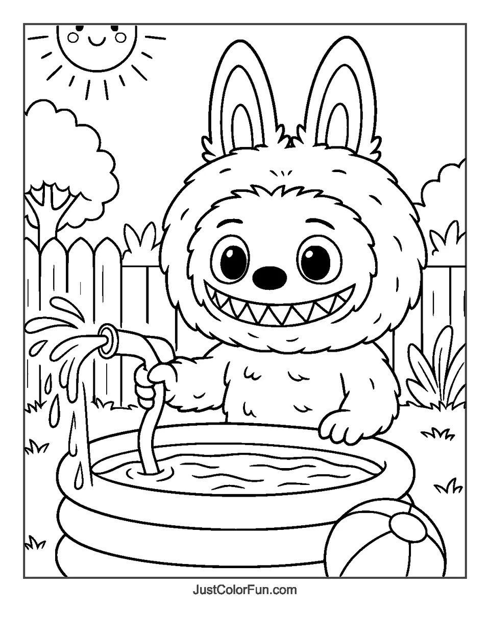 Labub Color Labubu Coloring Pages (20 Free Printable PDFs) – For All Ages